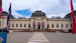 В городе Казалы обновили железнодорожный вокзал