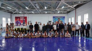 Новый спортивный комплекс появился в Шуском районе при поддержке «Казахмыс»
