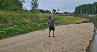 В Павлодарской области спасатели нашли пропавшую девушку с помощью дрона