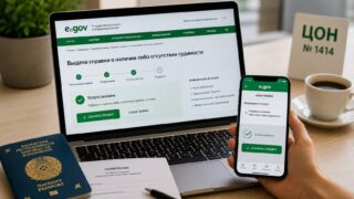 Как получить справку о несудимости за несколько минут в Казахстане 
