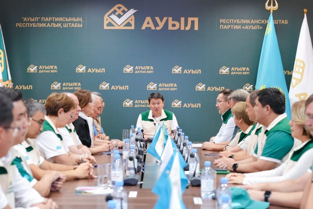 Иллюстрация — Партия «Ауыл» подвела итоги работы предвыборного штаба