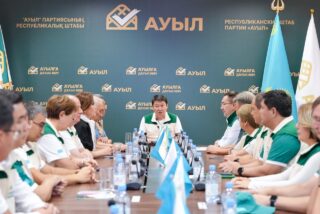 Партия «Ауыл» подвела итоги работы предвыборного штаба