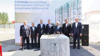 В Жезказгане и Сатпаеве началось строительство 8 новых жилых домов