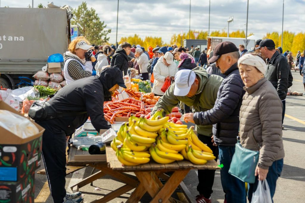 Иллюстрация — На ярмарках «Дала дәмі» реализуется около 3,5 тысячи тонн отечественной сельхозпродукции