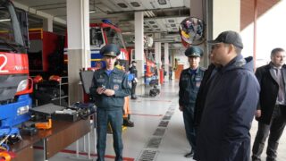 Казахстанская делегация МЧС изучила работу Белорусской АЭС