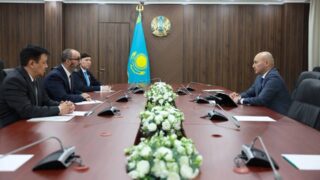 Встреча с руководителем ТОО «Тенгизшевройл»