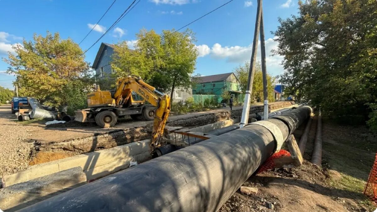 Иллюстрация — В Петропавловске к отопительному сезону было заменено более 5 километров тепловых сетей