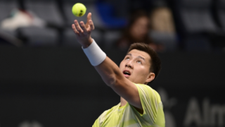 Бейбит Жукаев завершил выступление в квалификации Almaty Open ATP 250