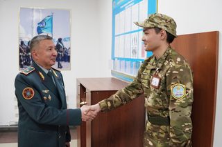 О чем говорили студенты на встрече с генералом Национальной гвардии?