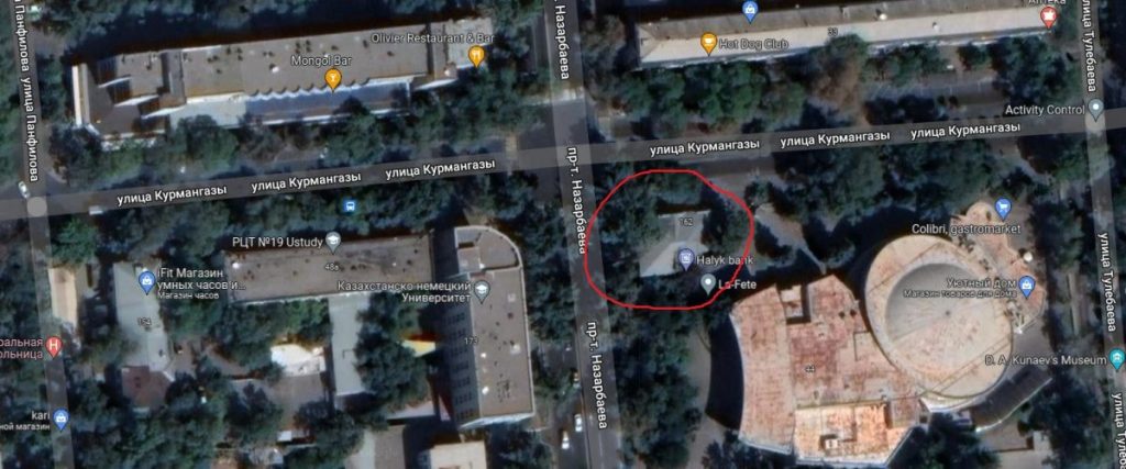 Дом Головизина - карта