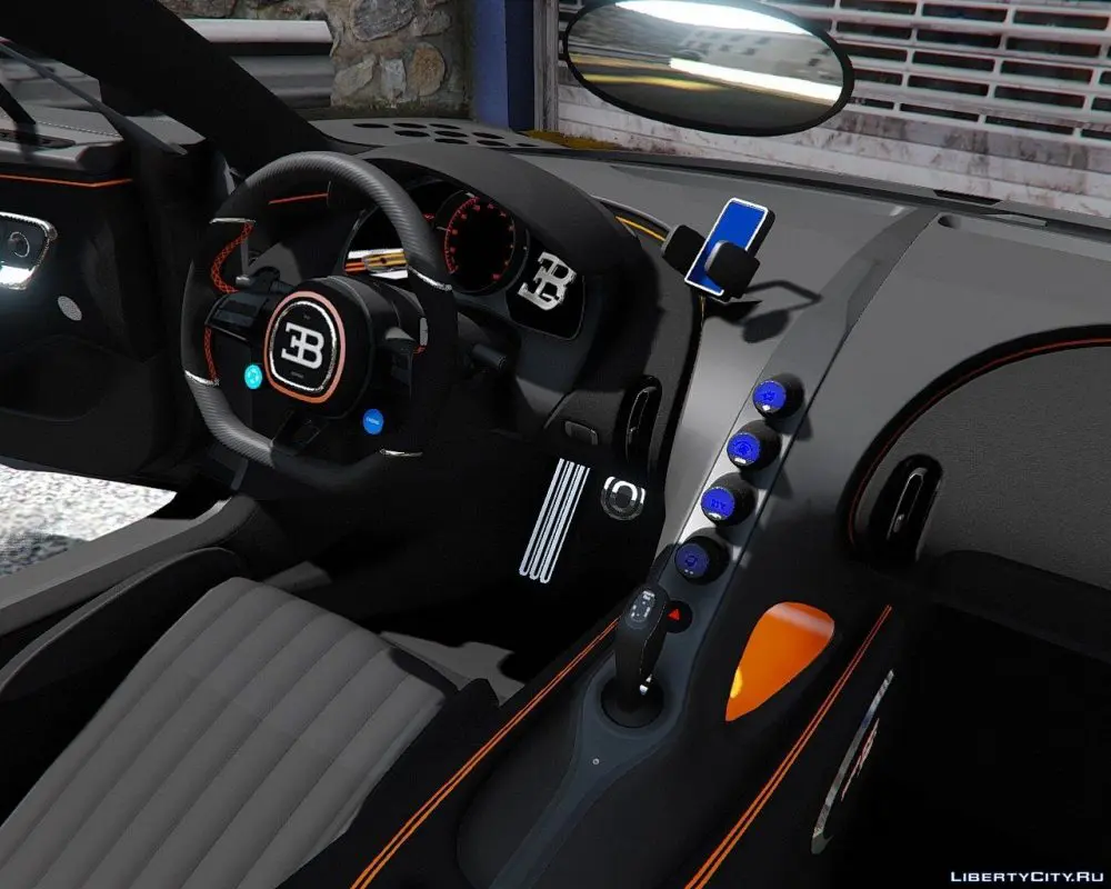 Buggati Chiron Super Sport 300+ - interior