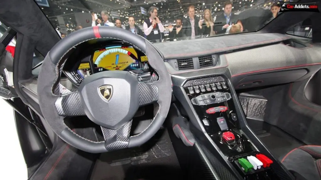 Lamborghini Veneno - interior