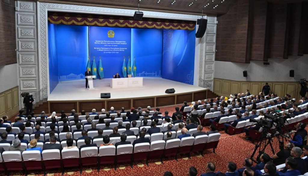 20 октября президент РК Токаев совершил рабочую поездку в Талдыкорган - Bizmedia.kz