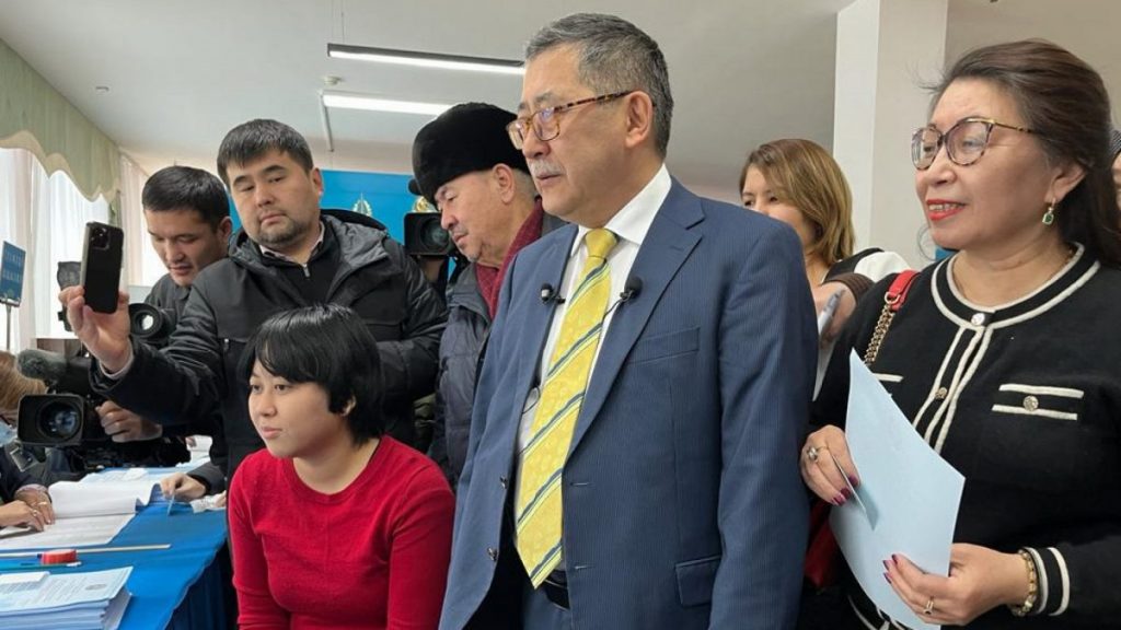 Мейрам Кажыкен - на выборах президента Республики Казахстан