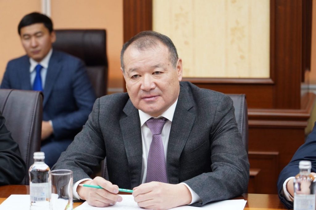 Источник фото: МИИР РК. Ускенбаев выразил свою признательность за продемонстрированный интерес Adani Group