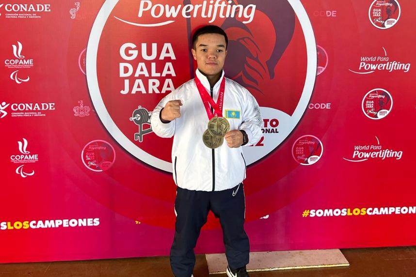 Казахстанские пара-пауэрлифтеры завоевали 4 золота на турнире в Мексике