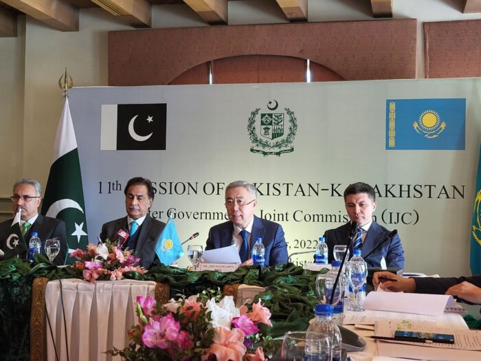 Пакистан и Казахстан договорились о расширении сотрудничества на межправительственной комиссии в Исламабаде