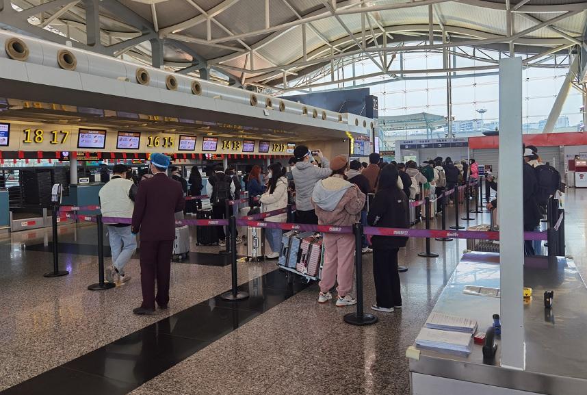 Аэропорты Пекина ожидают всплеска рейсов во время Весеннего фестиваля