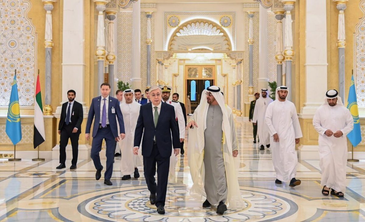 Президент Казахстана и ОАЭ подписали совместное заявление, подчеркнули важность международных организаций