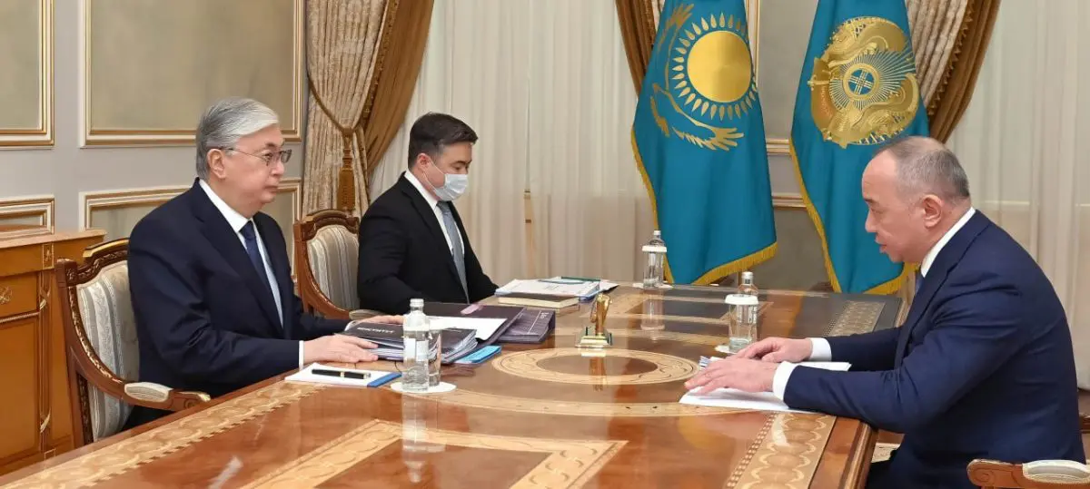 Президент Касым-Жомарт Токаев принял бизнес-омбудсмена Казахстана Рустама Журсунова