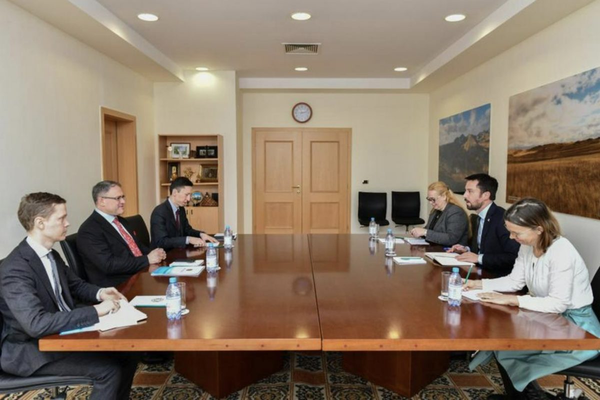Заместитель Министра иностранных дел встретился с Главой Миссии ОБСЕ/БДИПЧ по наблюдению за выборами в Казахстане