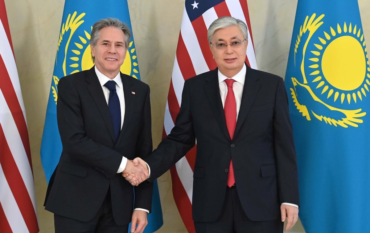 Что делал Государственный секретарь США Энтони Блинкен в Казахстане?