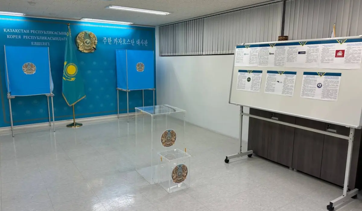 Голосование началось в регионах Казахстана и за границей