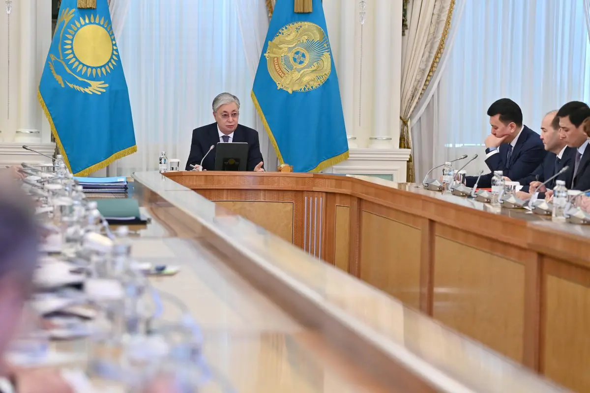 Президент Казахстана Касым-Жомарт Токаев встретился с акимами и руководителями госорганов