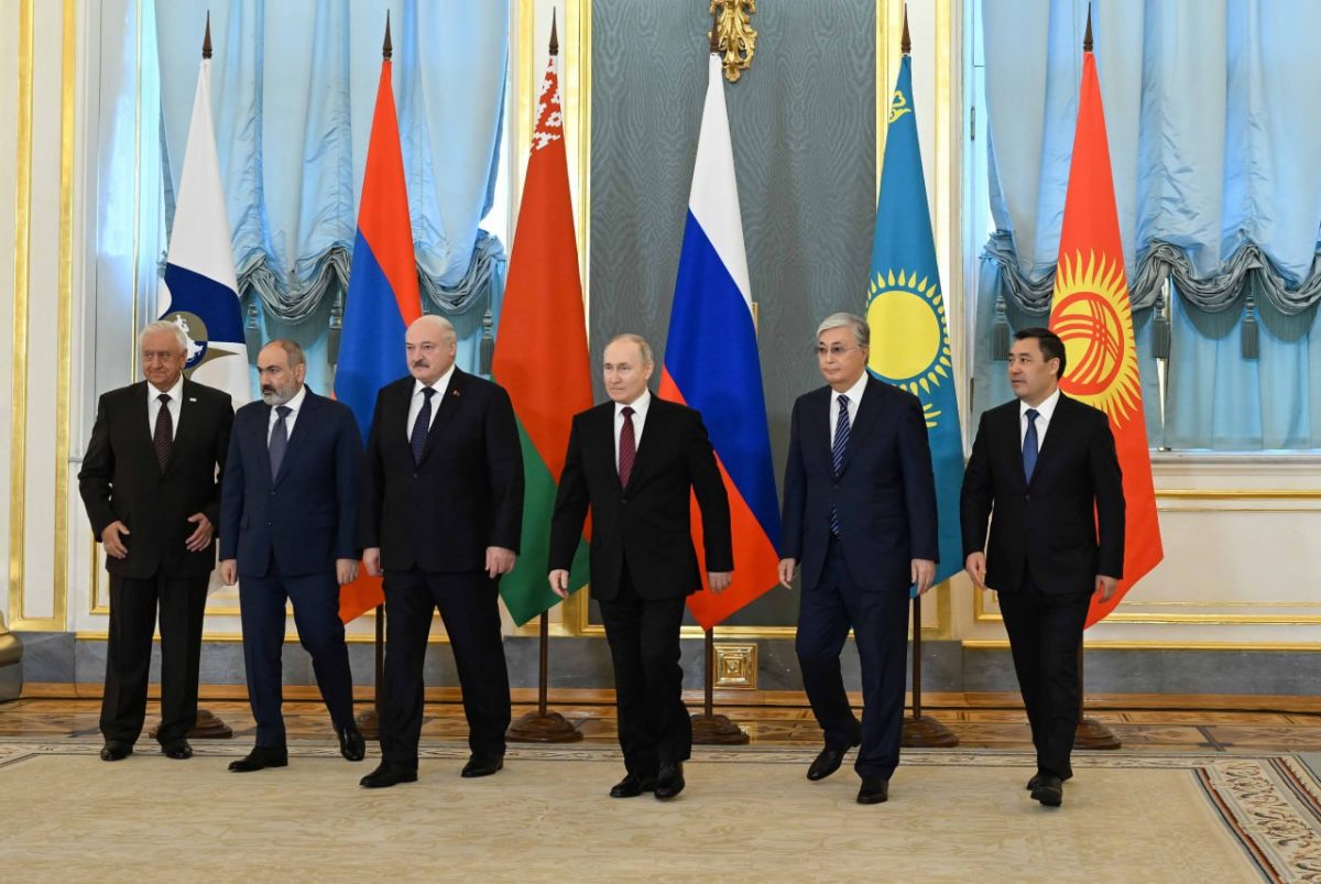 О чем говорили президенты на заседании Высшего Евразийского экономического совета 123