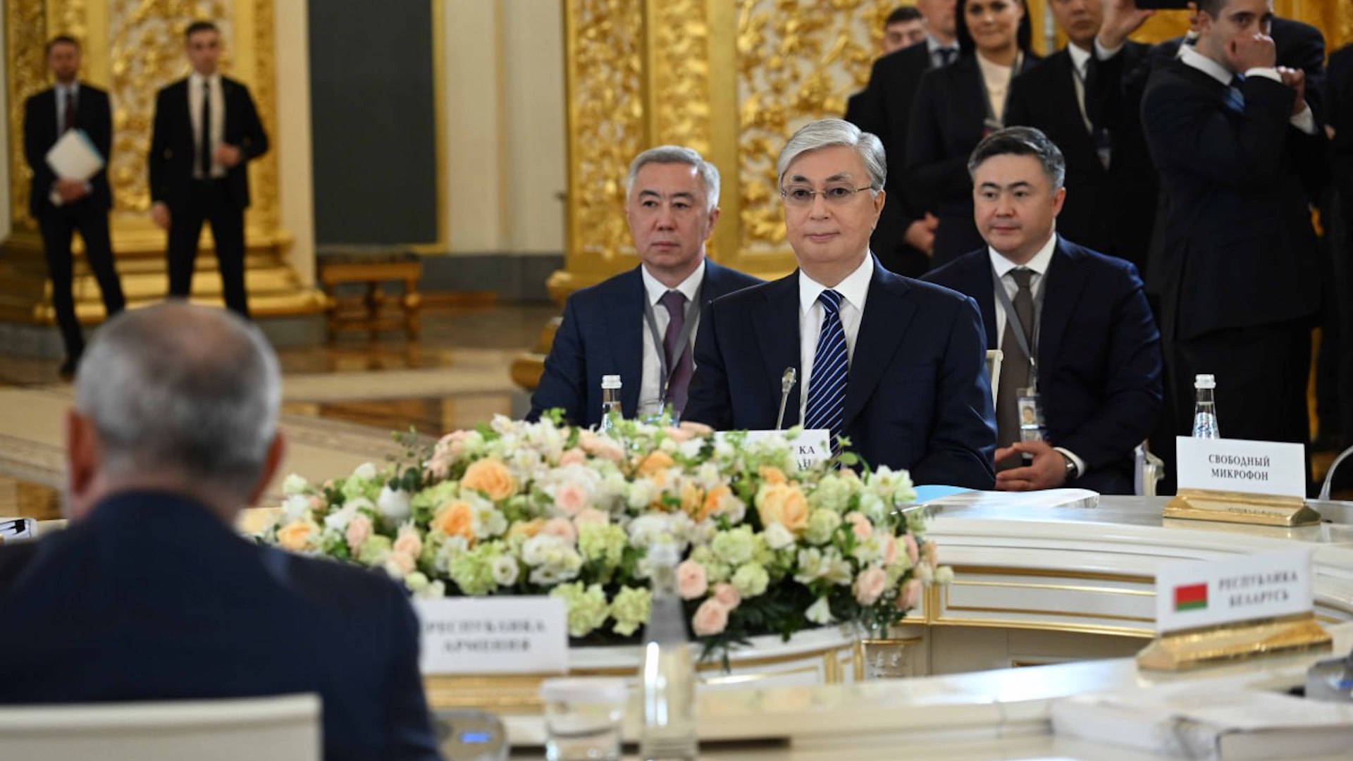 Токаев выступил на заседании Высшего Евразийского совета 25 мая 2023 года