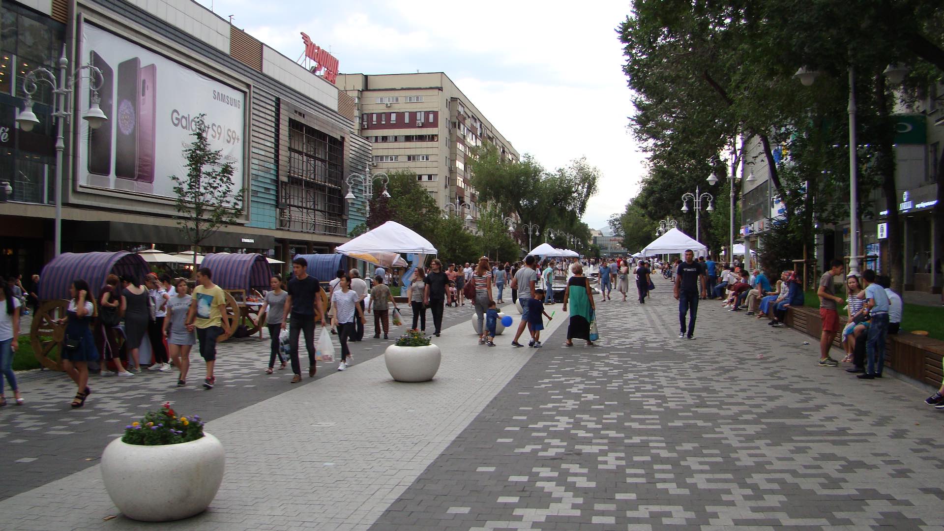 В Алматы обещают установить камеры видеонаблюдения по всему Арбату