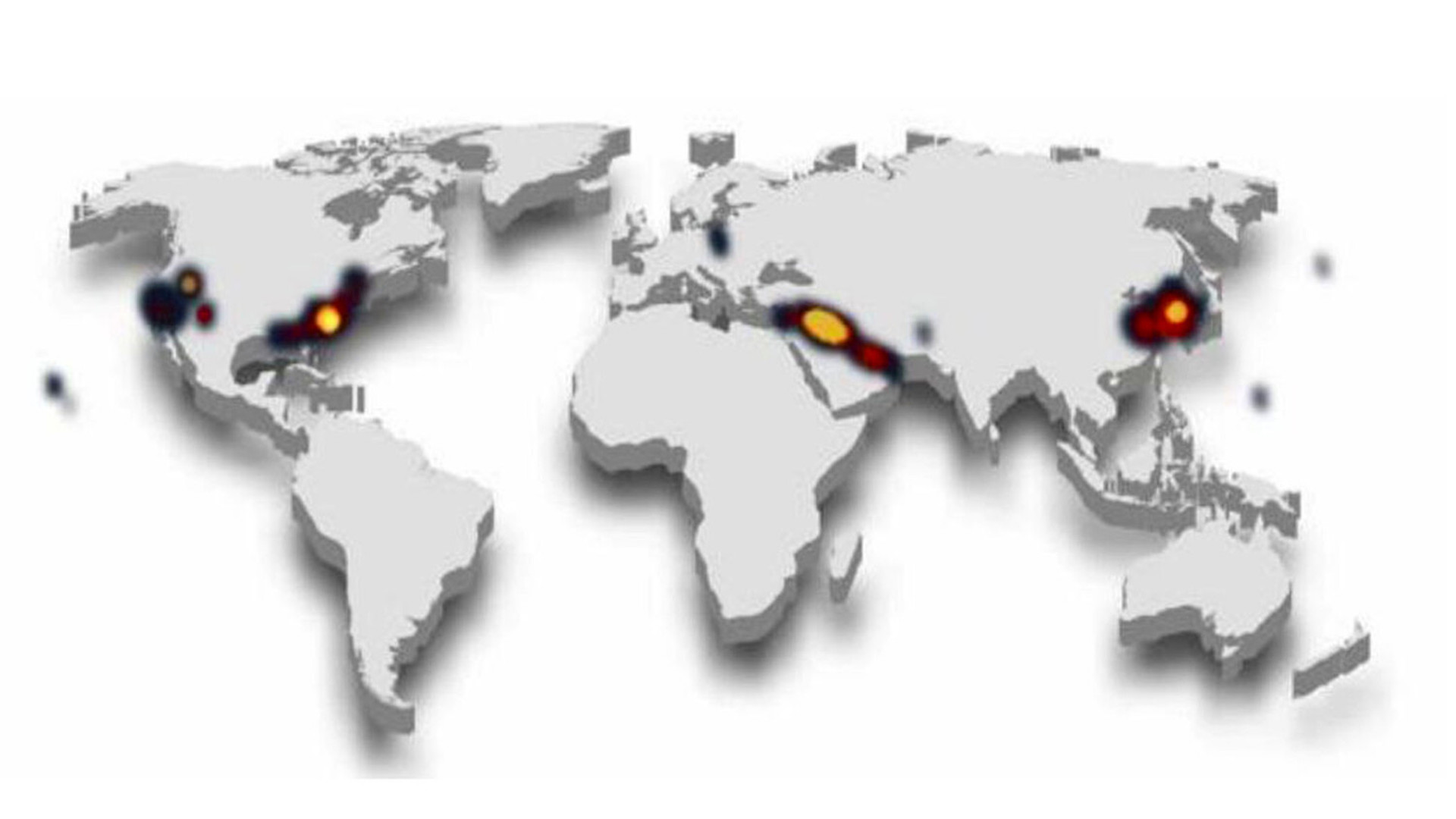 Карта мира: где чаще всего наблюдают НЛО с 1996 по 2023 год